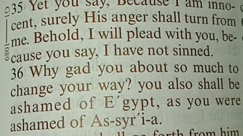 Prophetic break in Jeremiah 2, part 5 Seek ye the old path...