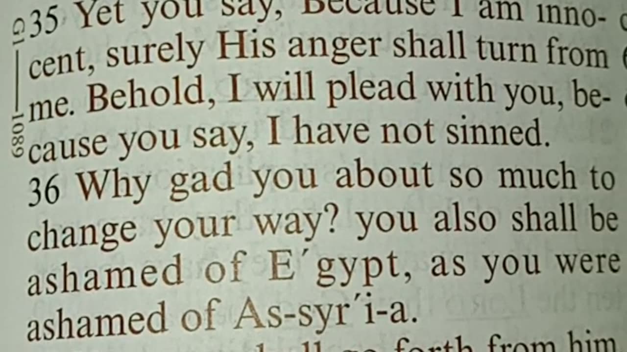 Prophetic break in Jeremiah 2, part 5 Seek ye the old path...