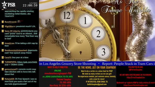 2022-01-01 19:00 EST - On a Wing and a Prayer: with Deb65 & Barb