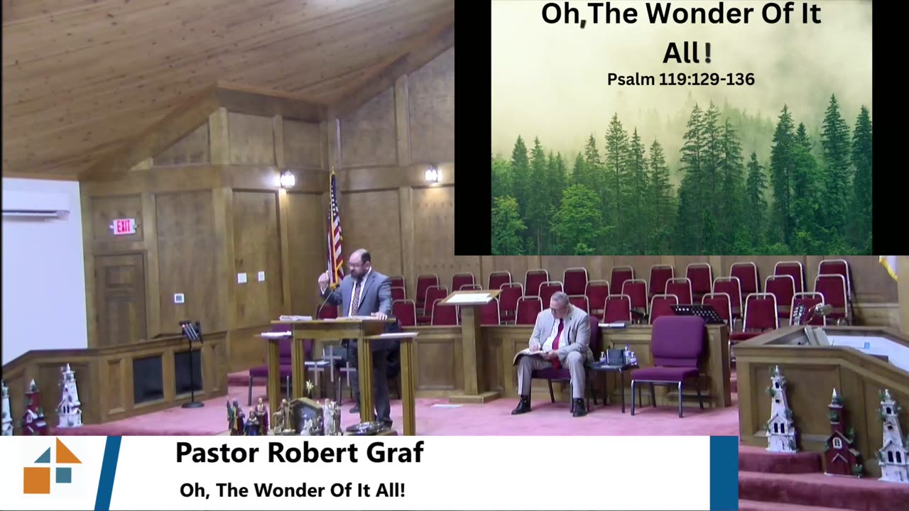 Pastor Robert Graf // Oh, The Wonder Of It All!