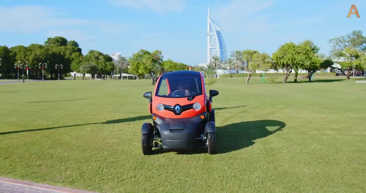 Animalia's Orangutan Rambo loves her electric car