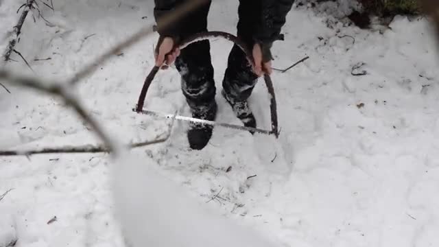How to spend the cold winter on an island in the Arctic Circle. Survival skills2