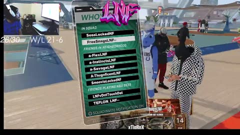 Day 7 - Part 4 - Was Kickin It With The Legend Homie - Grind For 2k Logo - 1 Of Da Goats - #LNF