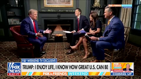 PRESIDENT TRUMP: I really enjoy life!