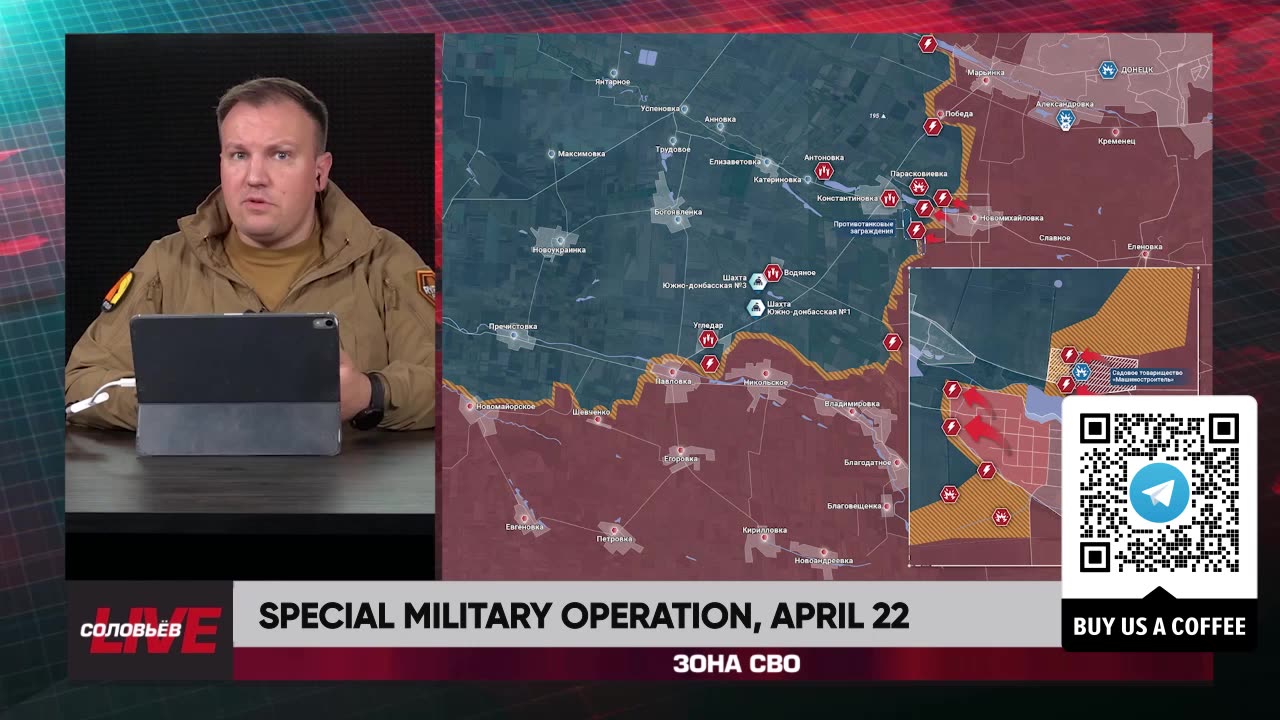 ❗️🇷🇺🇺🇦🎞 Rybar Daily Digest of the Special Military Operation: April 22, 2024