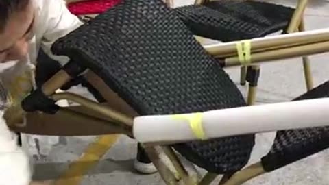 Quality Rattan Wicker Chair Packing