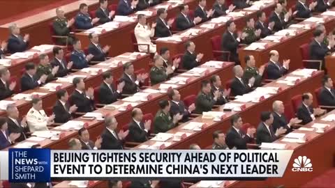 Beijing tightens security ahead of political event to determine China's next leader