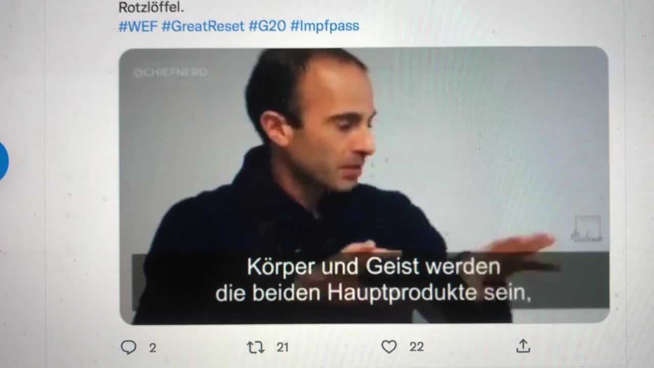 Harari und seine Gedanken zu nutzlosen Essern