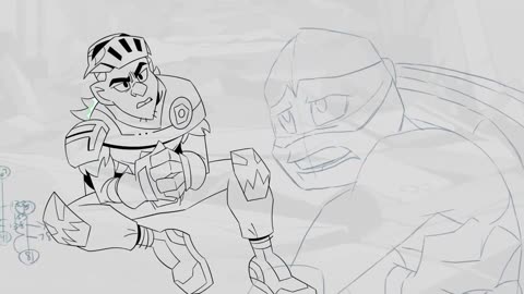 Animation Demo Reel: Rise of the TMNT: The Movie