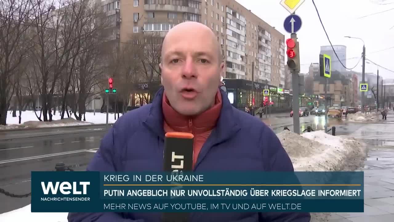 US-BERICHT: „Putin ist schlecht informiert und bekommt verzerrte Informationen“ | UKRAINE-KRIEG