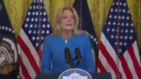 Jill Biden Attempts To Tell A Joke, Please Clap