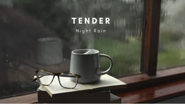 Gentle Night Rain-Sleep, Insomnia, Meditation, Relaxing, Study, Reduce Stress, Tinnitus