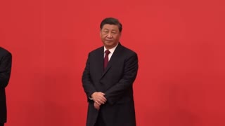 Xi leads new lineup of top Chinese Communist Party officials