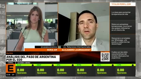 Laurnagaray: "la del G20 en Brasil fue una cumbre con aroma a BRICS"