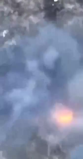 Russian Soldier Vaporized by Artillery Shell
