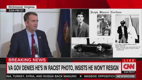 Surreal Moment When Northam’s Wife Says It Would Be 'Inappropriate' to Do Moonwalk
