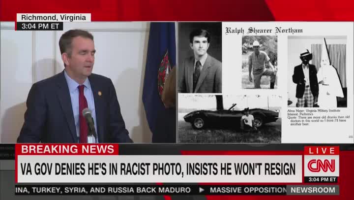 Surreal Moment When Northam’s Wife Says It Would Be 'Inappropriate' to Do Moonwalk