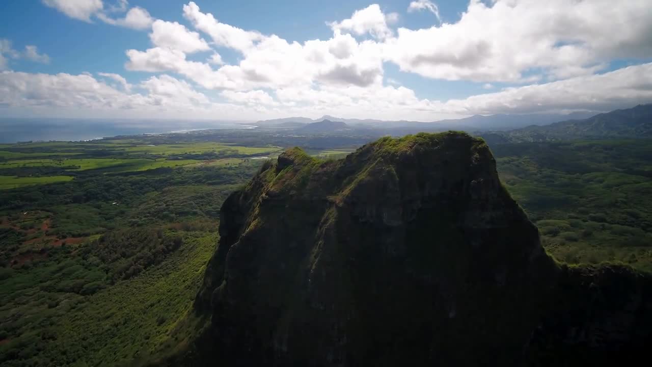 Aerial - Hawaii Drone Footage with