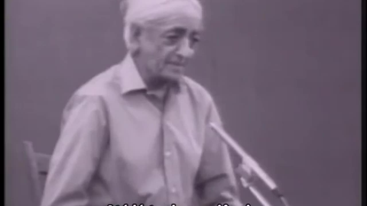 São o desejo e o tempo responsáveis pelo medo? - 1979 - Jiddu Krishnamurti