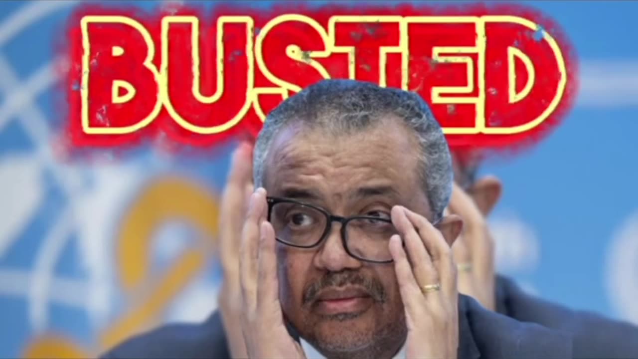 Tedros (The head of the WHO) isn’t concerned about killing population…