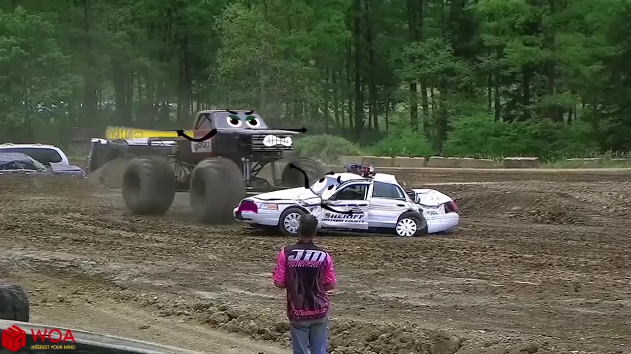 Crazy Monster Truck Freestyle Moments