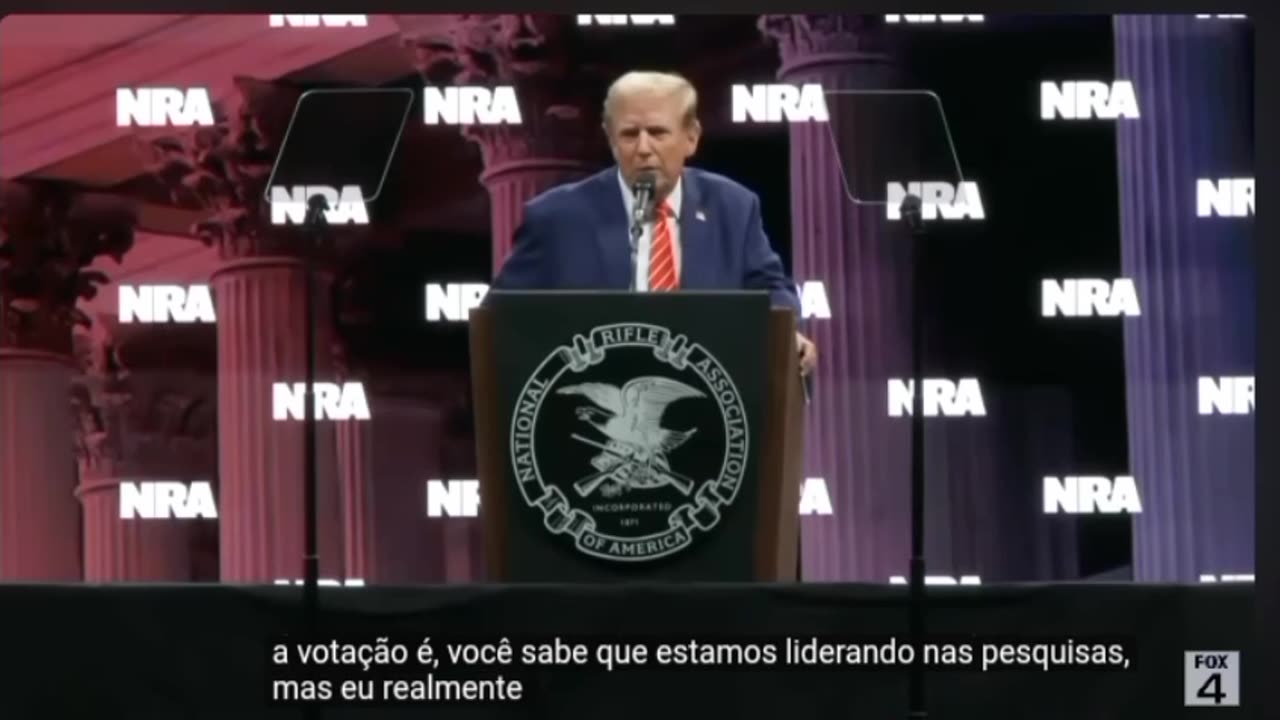 Donald Trump fala na Convenção da NRA: Discurso Completo.