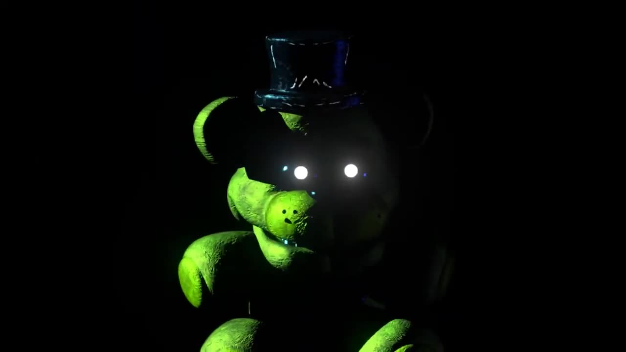 testing animation in blender (fnaf/blender)