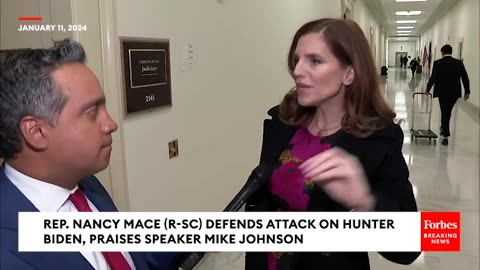 Nancy Mace Defends Telling Hunter Biden 'You Have No B---s' To His Face