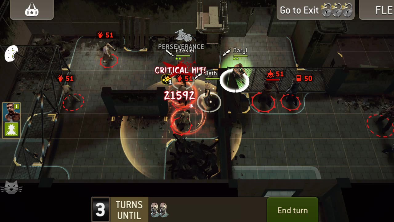 The Walking Dead No Man's Land Escape Map Round 54