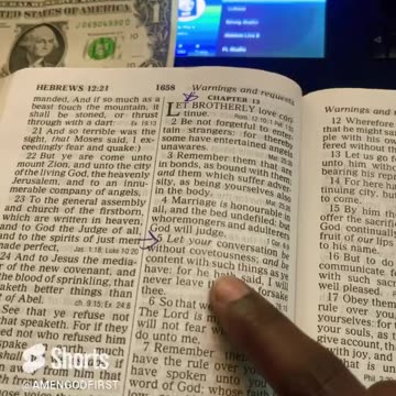 chosen ones daily scripture hebrews 13_5 be content with what you have!