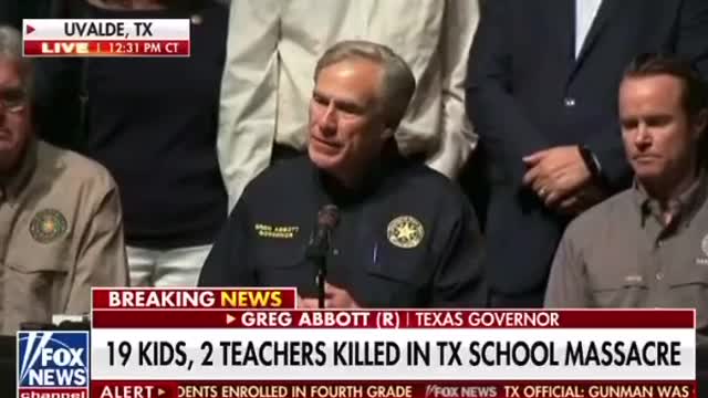 GOV. ABBOTT: Evil swept across Uvalde yesterday