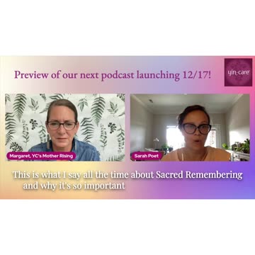 The Yin-care® Podcast with Sarah Poet coming TUES Dec. 17th