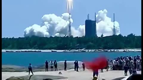 The rocket launch was warmly celebrated