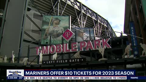 Mariners offer $10 tickets for 2023 season