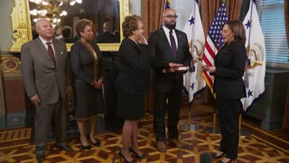 0009. Vice President Harris Ceremonially Swears In Director Sandra Thompson