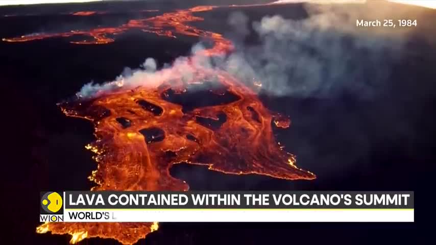 Hawaii s Mauna Loa volcano erupts for the first time in almost 40 years International News WION