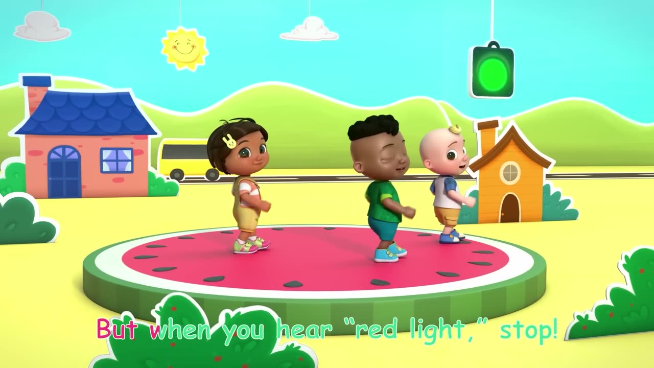 Red Light Green Light Dance Party | CoComelon Nursery Rhymes & Kids Songs