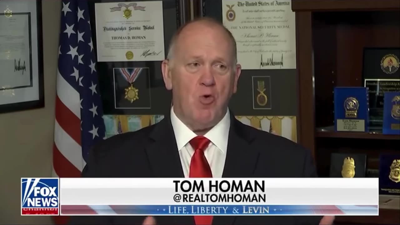 Tom Homan sounds the alarm on gangs and terrorists crossing the southern border.