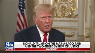 Donald Trump on the FBI's raid