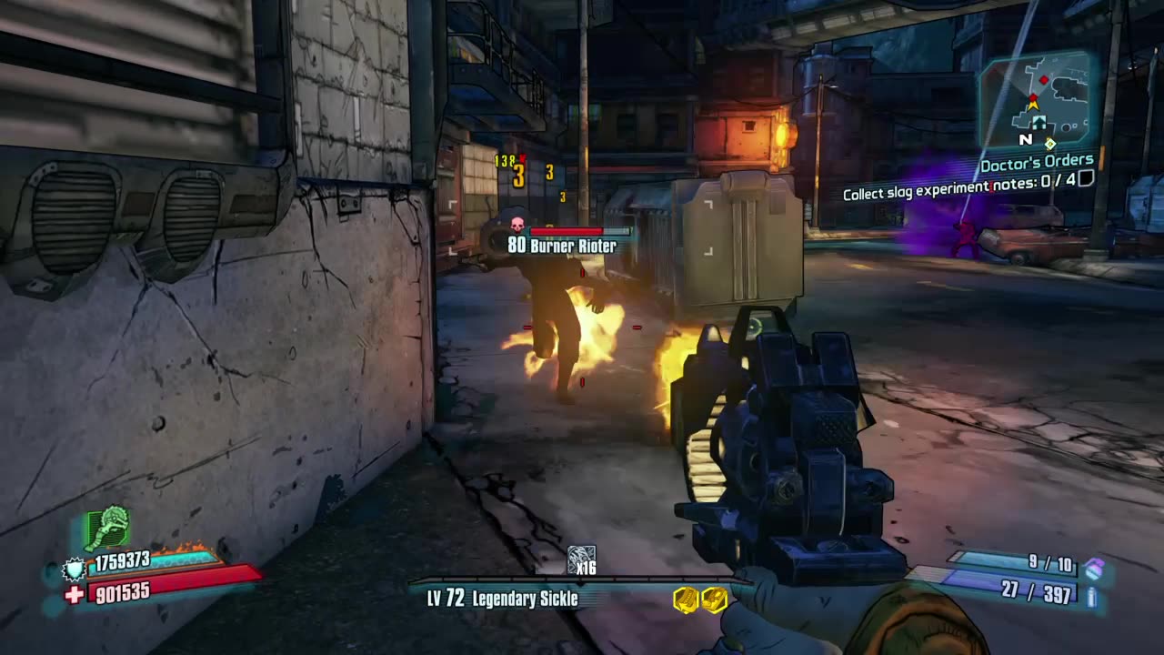 Borderlands 2 - Burners giving us a Pearl drop!