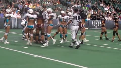 2010 LINGERIE FOOTBALL LEAGUE Miami Caliente VS. Tampa Breeze Part II