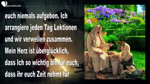 Widerstand, Mithilfe, Ruf, Bestimmung & Ein falsches Sicherheitsgefühl ❤️ Liebesbrief von Jesus