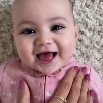 Cute baby make your day