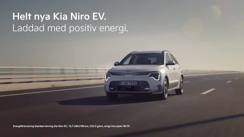 Helt nya Kia Niro EV med Multimode-Display