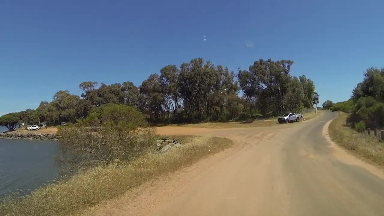 Bunbury Western Australia , free RV parking and picnic spot . The cut , Kayak fishing