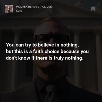 Do You Really Believe in Nothing?