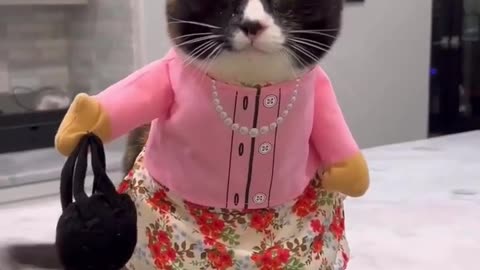 Funny Cat saying "What the hell"