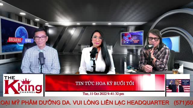 TIN TỨC HOA KỲ BUỔI TỐI - 10/11/2022 - The KING Channel