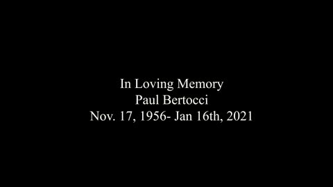 Paul Bertocci Celebration Of Life