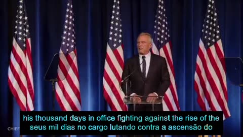 Robert F. Kennedy Jr apresenta sua visão para uma nova direção para a política externa